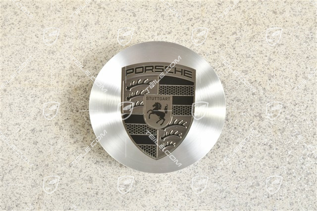 Dekielek koła, wklęsły, herb rod