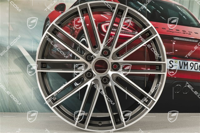 21-inch Turbo IV wheel rim set, 9,5J x 21 ET71 + 11,5J x 21 ET69