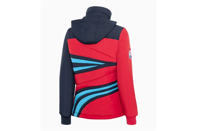 Porsche Women's Padded Jacket - Martini Racing L