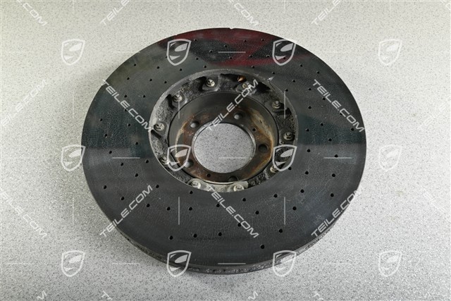 PCCB tarcza hamulcowa ceramiczna, 20" / 420mm, mocno uszkodzona, R