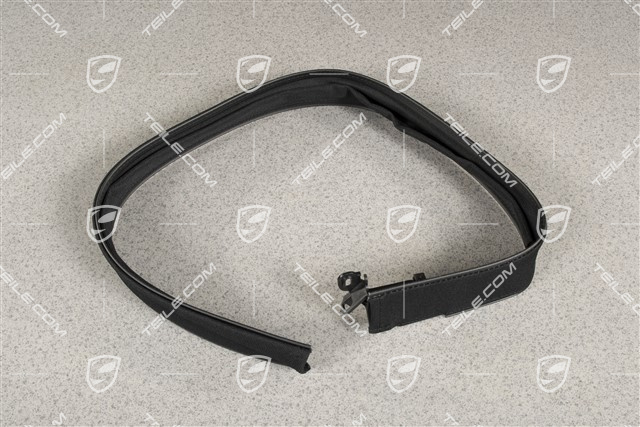 Trim / Cover roof molding. rear, Targa, L
