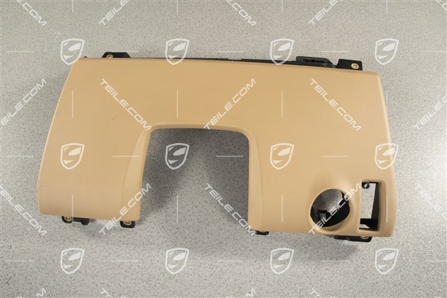 Dashboard trim lower part, Leatherette, Luxor beige