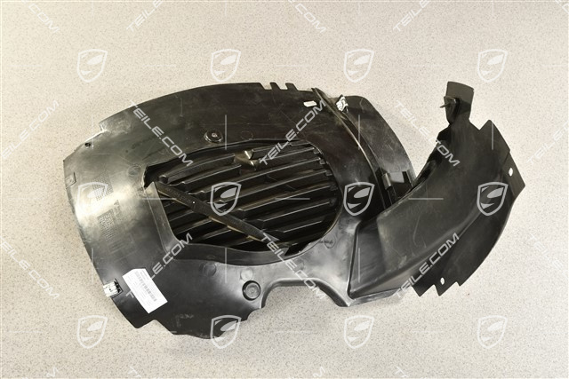 Front wheel-well liner, front part, 6-speed manual transsmision / gearbox, L