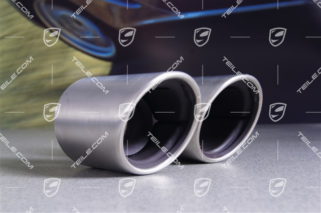 Endrohr, rund, Carrera 2S/4S, R