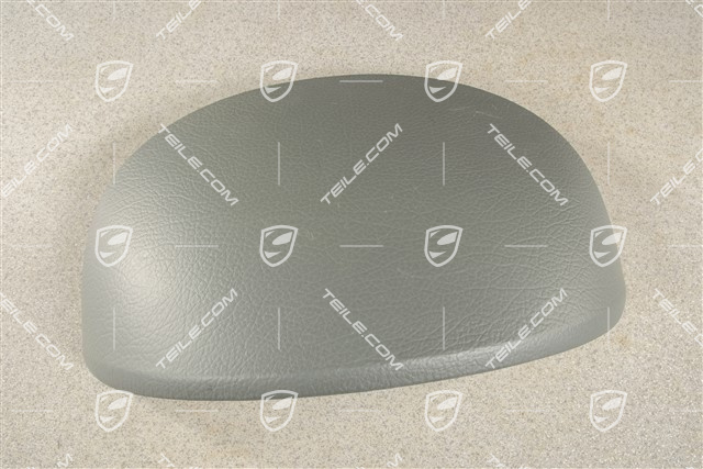 Instrument box, Leatherette, Stone grey