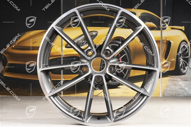 20+21" Felgensatz Carrera Classic, Felgen: vorne 8,5J x 20 ET53 + hinten 11,5J x 21 ET67
