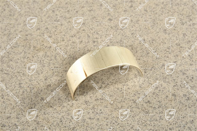 Connecting rod bearing shell, upper, ID Yellow