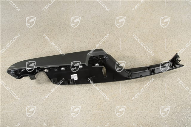 Abdeckblende, Armlehne, Tuer hinten, Schwarz, R