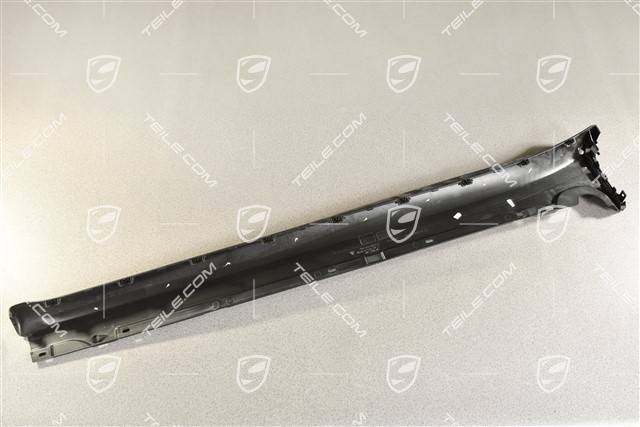Schwellerblende, satin schwarz, GTS / GT2 / GT2 RS / GT3 RS, R