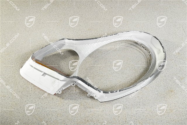 Reflector glass, yellow, R
