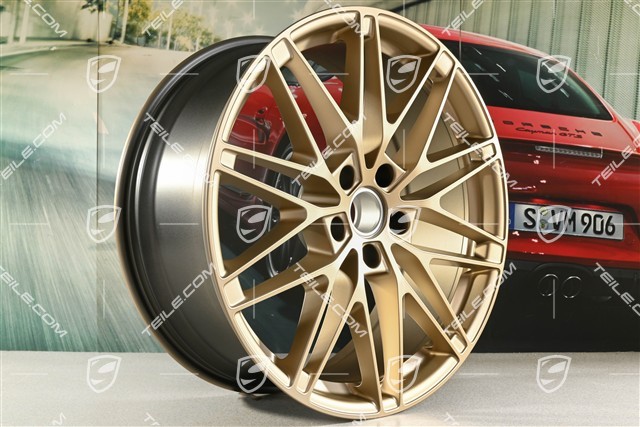 22" Macan RS Spyder Design Felgensatz, 9J x 22 ET29 + 11J x 22 ET47, neodyme