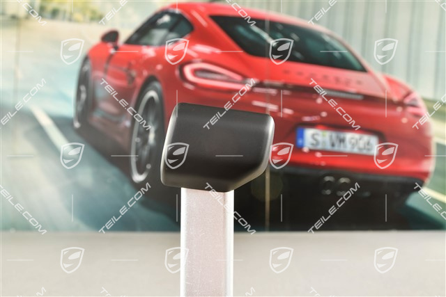 Abdeckung, Zuziehgriff, Vorne, Schwarz, L