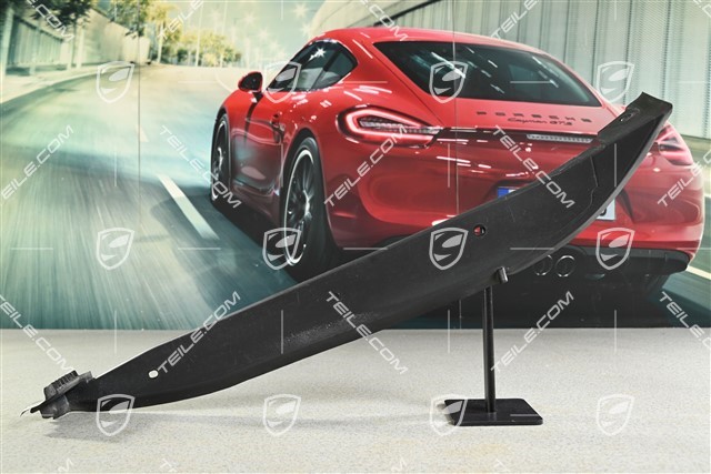 Front wing / fender, cover, Satin black, R