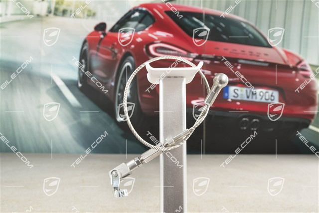 Convertible top tension rope / cable