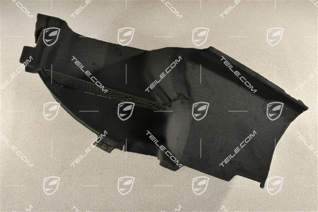 Tapicerka tylna / bagażnika , czarna, R