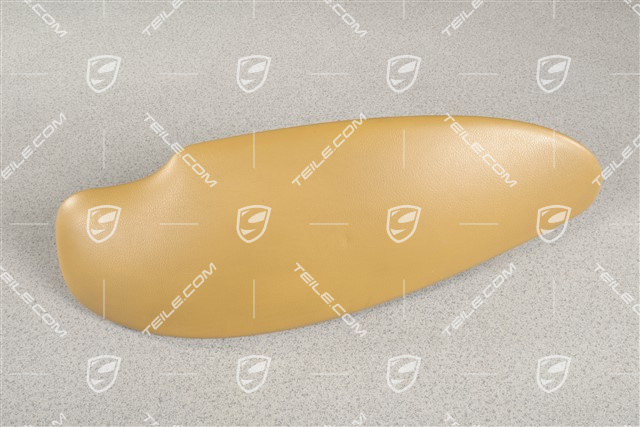 Schalttafelverkleidung Abdeckung, Kunstleder, Savannabeige