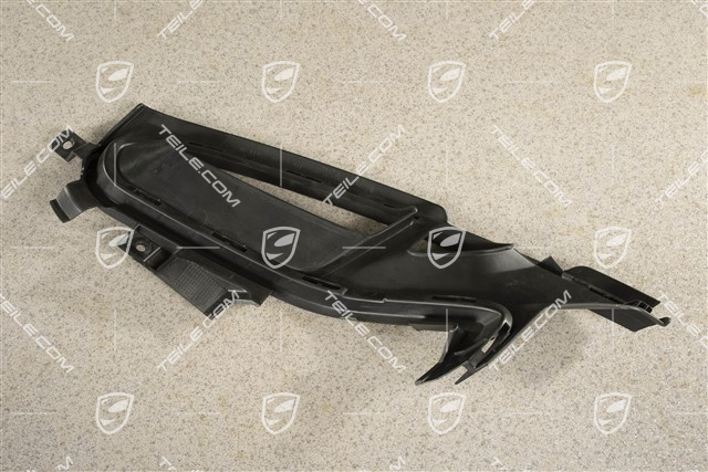 Front bumper lateral grille, L