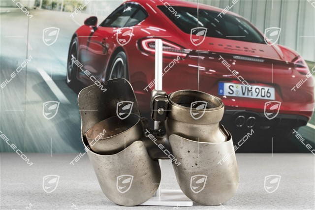 Endrohr, rund, Carrera 2S/4S, R