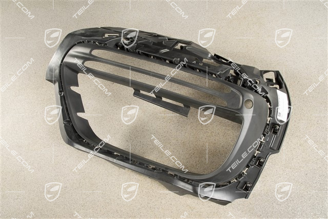 Retaining frame, lateral, black mat, L