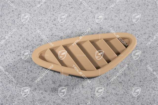 Cover, Defroster nozzle for windscreen, Sand beige, L