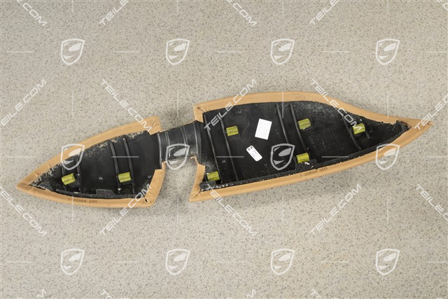 Abdeckblende, Armlehne, Tuer hinten, Leder, Sandbeige, R