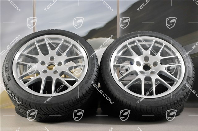 20-inch RS Spyder winter wheel set, wheels: 9,5J x 20 ET65 + 10,5J x 20 ET65 + Michelin Pilot Alpin 4 winter tyres, 255/40 R20 + 285/35 R20