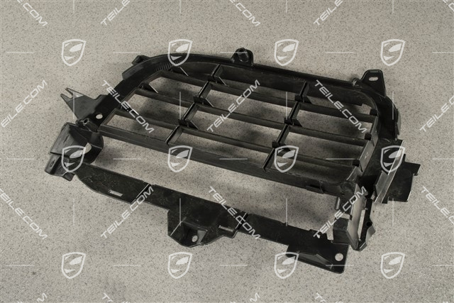 Ventilation grille, satin black, Turbo/GTS, R