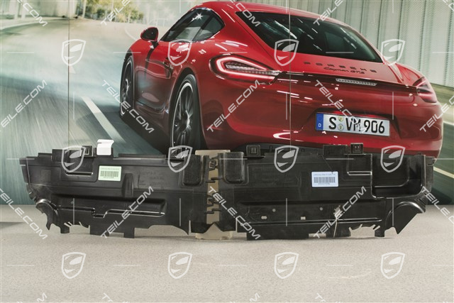 Air guide / duct, rear centre