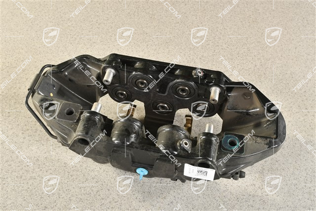 Festsattel / Bremssattel, VA, Turbo / TurboS, PCCB, Schwarz, R