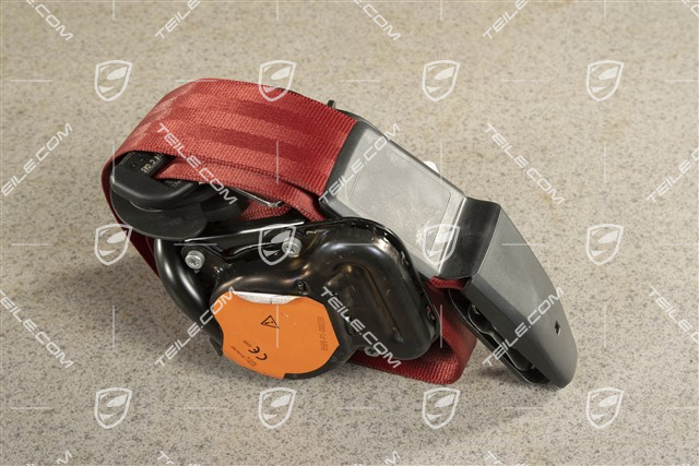 Seat belt, front, Carrera Red, R