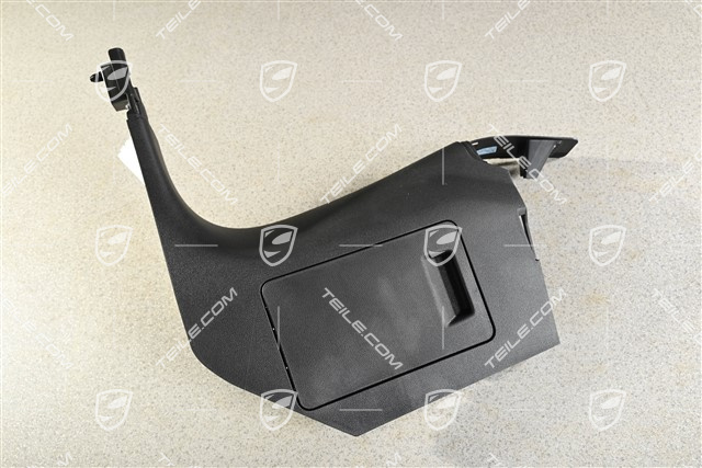 Verkleidung von A-Säule / Einstiegleiste, Schwarz, RHD, L