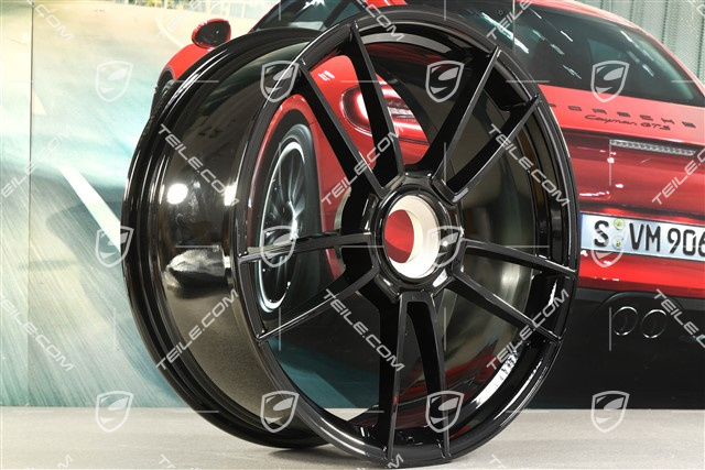 20" Felga Turbo S, 8,5J x 20 ET50, czarny wysoki połysk