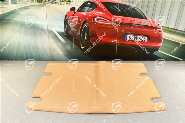 Teppich / Velours Matte für Kofferraum, Sandbeige