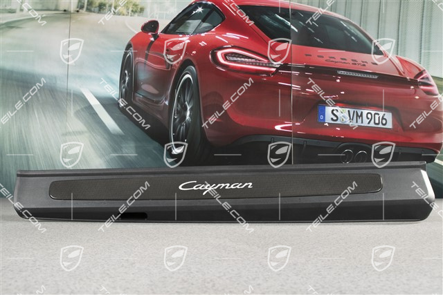 Blenden/Einstiegleisten, ohne Beleuchtung, Carbon, "Cayman", Satz, L+R