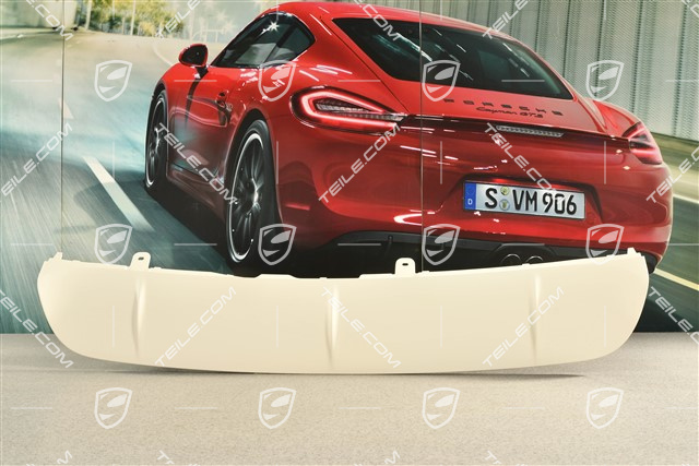 Rear bumper lower cover, centre