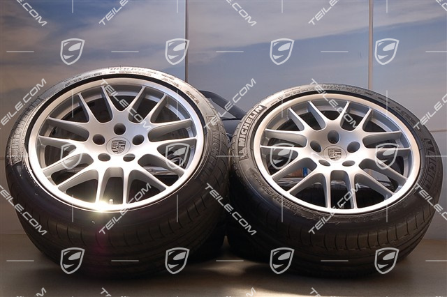 20-inch RS Spyder Design summer wheel set, wheels 9,5J x 20 ET65 + 11J x 20 ET68+tyres 255/40 ZR20 + 295/35 ZR20, Michelin