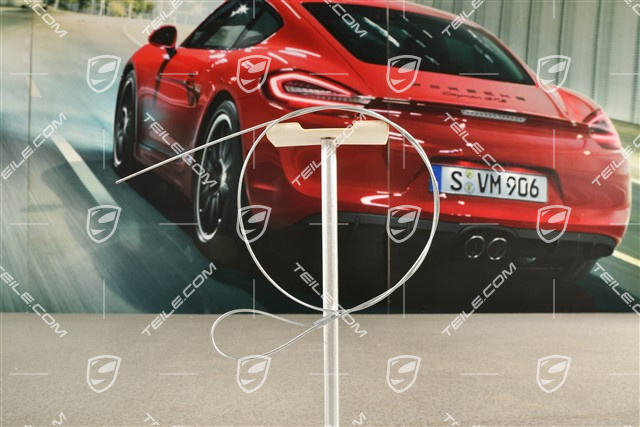 Bonnet emergency open sail / cable