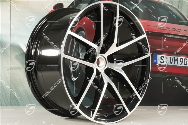 20-inch wheel rim "Macan S" 10J x 20 ET19, in black