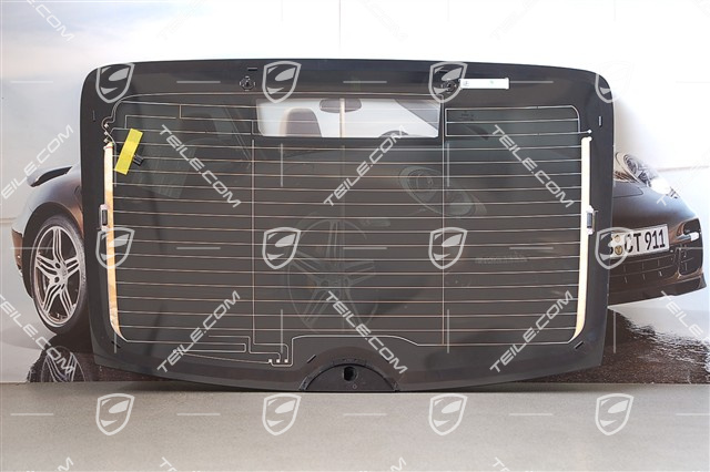 Heckscheibe, mit Heckscheibenwischer, Wärmedämmglas "Privacy", CD-Radio Porsche CDR 31