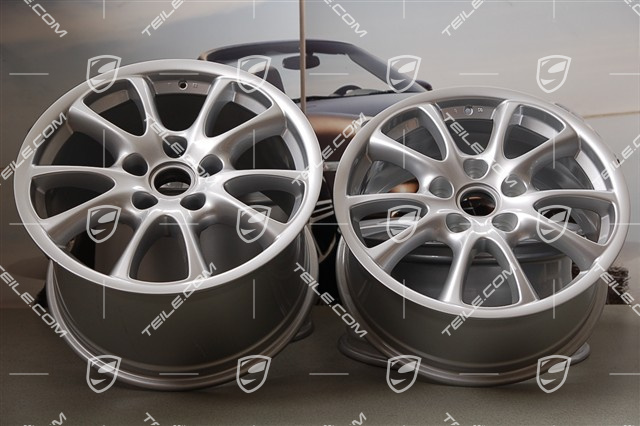 18" Felgensatz GT3, 8J x 18 ET50 + 11J x 18 ET63