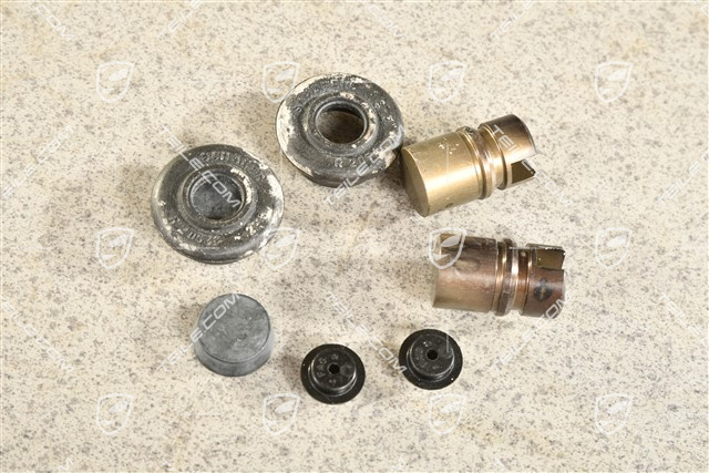 Repair kit drum brake brake piston, master brake cylinder, rear axle, L=R