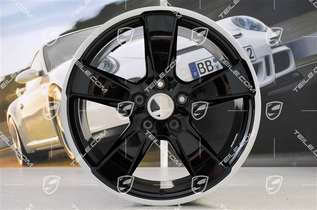 20" Felge, Sport Classic, 11,5J x 20 ET63, schwarz hochglanz