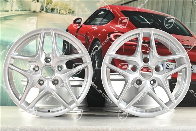 17" Boxster III Felgensatz, vorne 7J x 17 ET55 + hinten 8,5J x 17 ET40