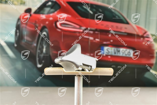 Betaetigungsknopf / Kippgriff für die Rückenlehne, Galvanosilber, L