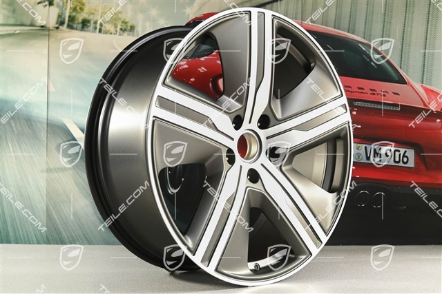 22" felgi Macan Exclusive Design, komplet, 9J x 22 ET29 + 11J x 22 ET47, Turbonit