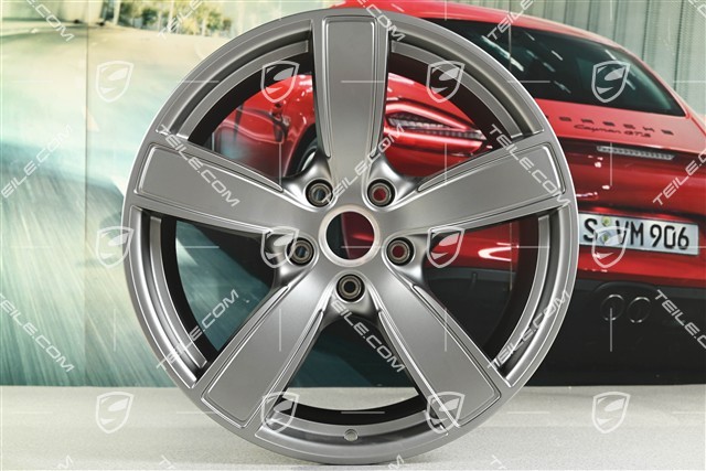 20" Felga Carrera Sport, 10,5J x 20 ET47, Platinum satynowy półmat
