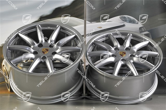 19" Carrera Sport Felgen Satz, 8,5J x 19 ET55 + 10J x 19 ET42
