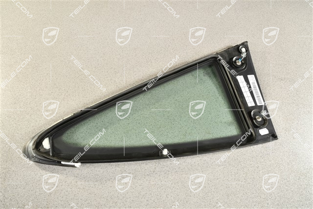 Fondscheibe coupé, Zierleiste Rallyeschwarz, R