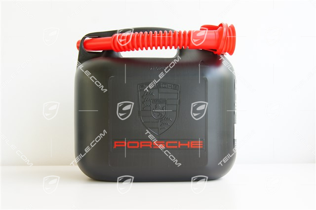 Containter replacement fuel, Porsche logo and crest, 5l