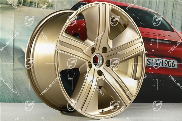 22" Macan Exclusive Design Felgensatz, 9J x 22 ET29 + 11J x 22 ET47, neodyme